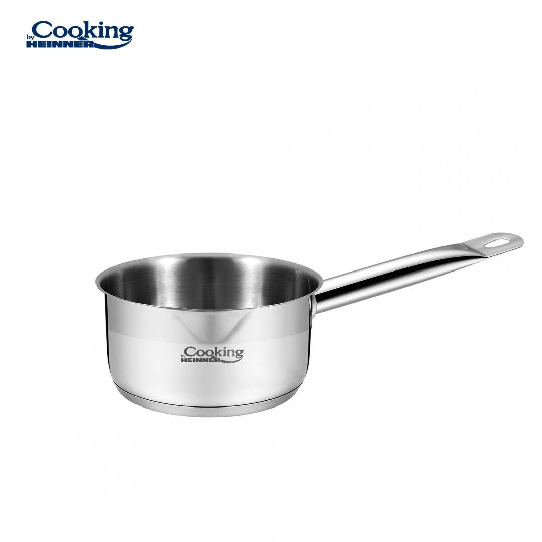 CASEROLA INOX 14X7 CM, 1 L, MAESTRO, COOKING BY HEINNER