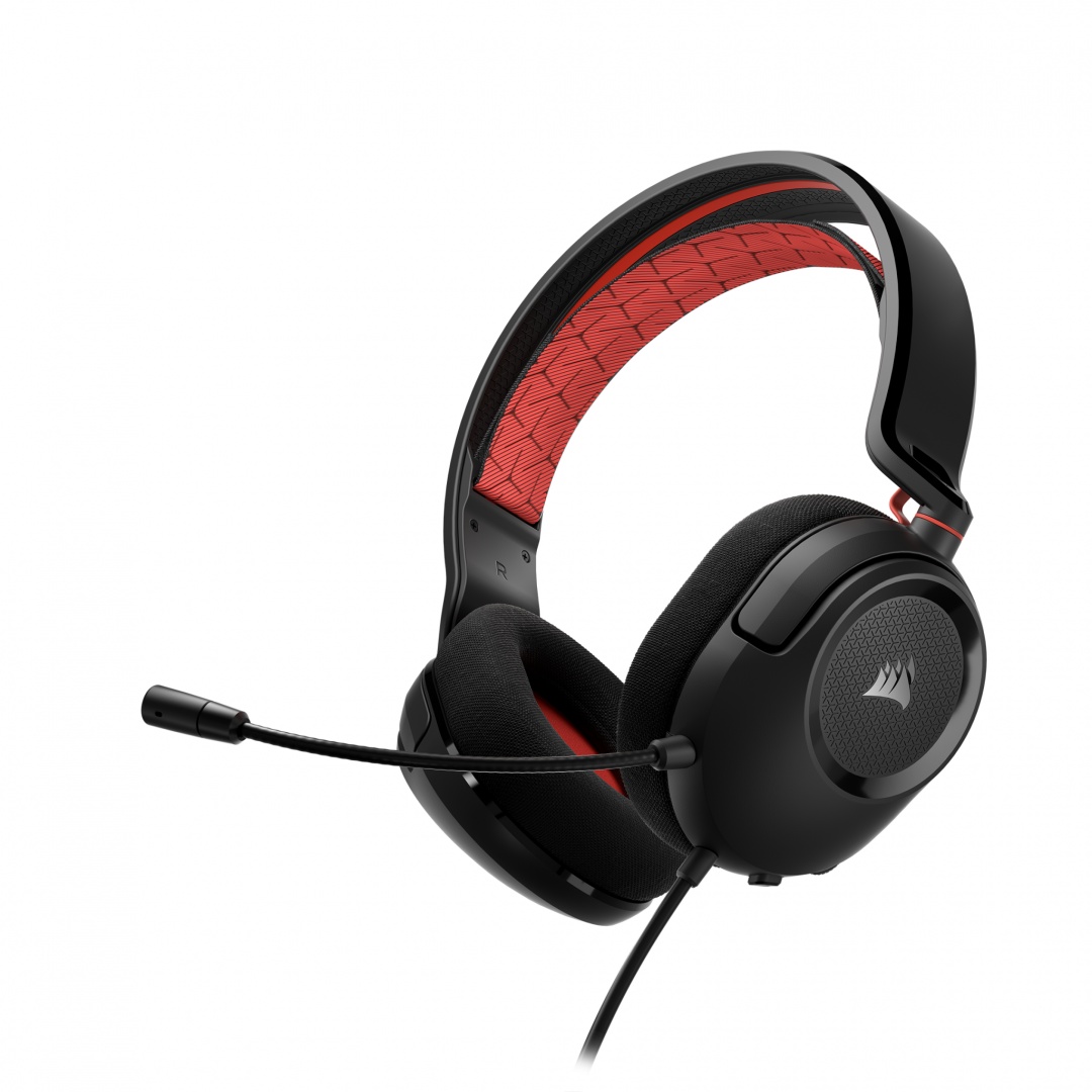 Casti Gaming CORSAIR HS35 V2 ROSU