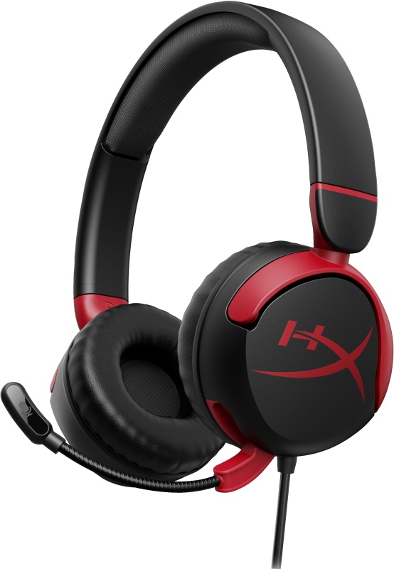 Casti gaming HyperX Cloud Mini, PC/Nintendo Switch/controllere PS/Xbox/tablete, volum limitat la 85dB, Jack 3.5 mm, negru - 3 | YEO