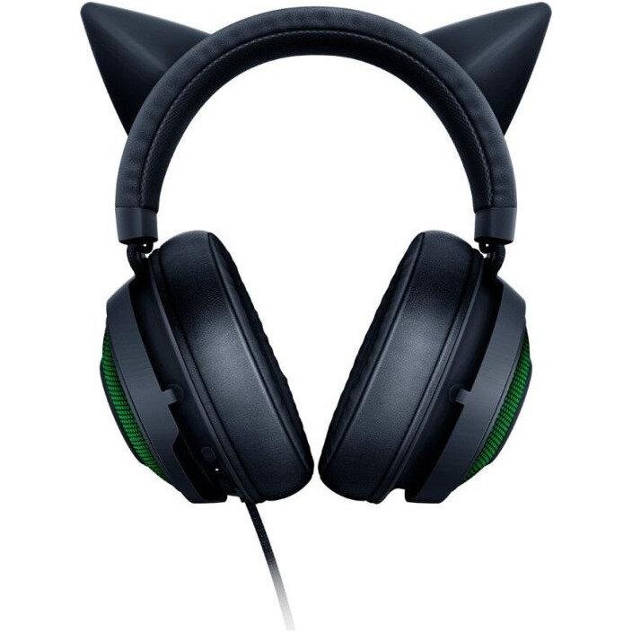 Casti Razer Kraken Kitty V2 Pro USB-A, senzitivitate 96 dB SPL / mW @ 1kHz by HATS si senzitivitate microfon -42 dB, frecventa raspuns 20Hz-20kHz, frecventa raspuns microfon 100Hz-10kHz impedanta 32 Ω (1 kHz), lungime cablu 2m, negru - 1 | YEO