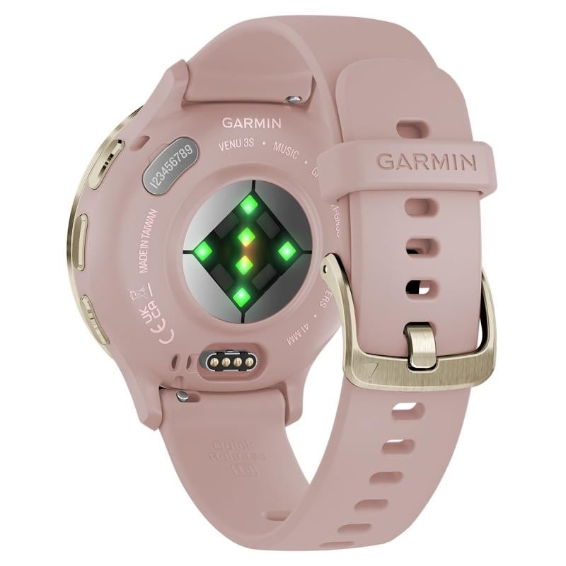 Ceas Garmin Venu 3S Pink Dawn/Soft Gold - 2 | YEO