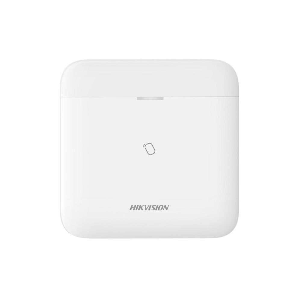 Centrala de alarma cu 96 zone AX PRO Hikvision DS-PWA96-M-WE, Wireless Control Panel Kit, 868MHz two-way wireless; Dual Wireless Technology: Tri-X/CAM-X; Long RF transmission range; pana la 96 Wireless Zones/Outputs, 8 Wireless Tag Readers/Keypads, 6