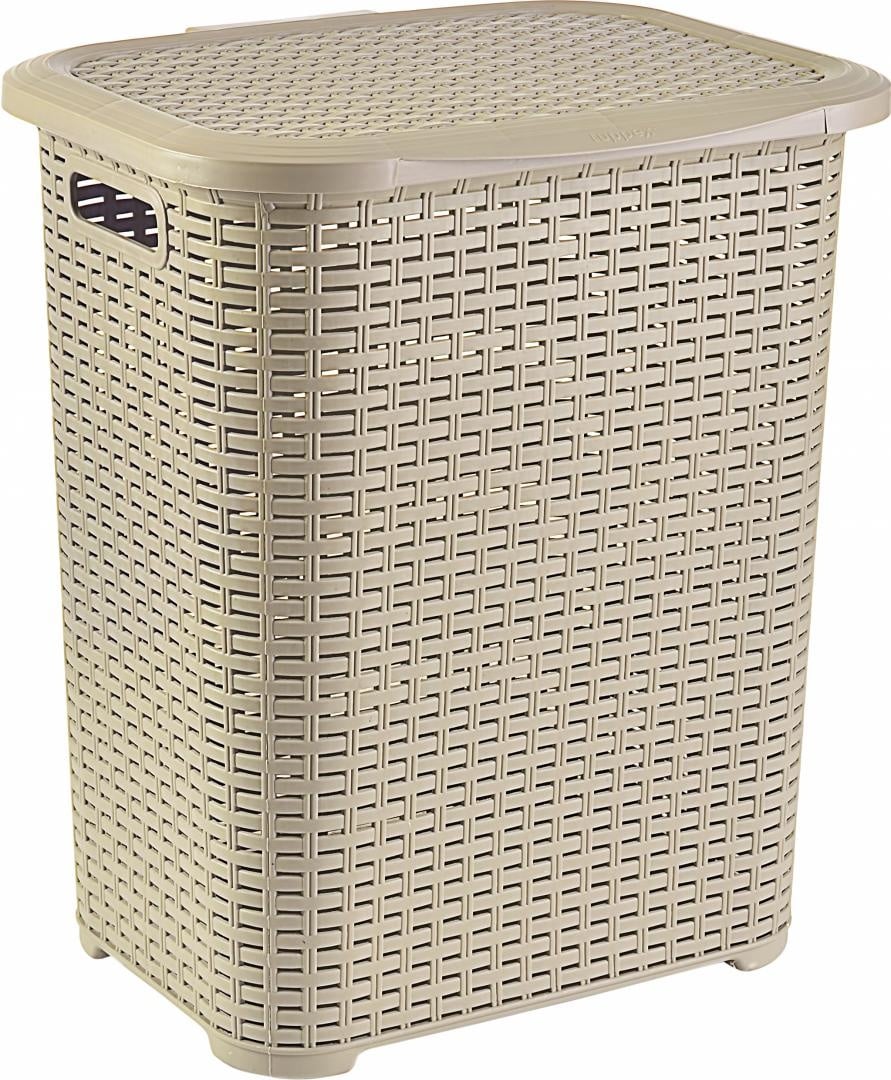 COS DE RUFE PLASTIC TIP RATTAN 45 L BEJ, 34,5x41x46 CM, HEINNER CARE