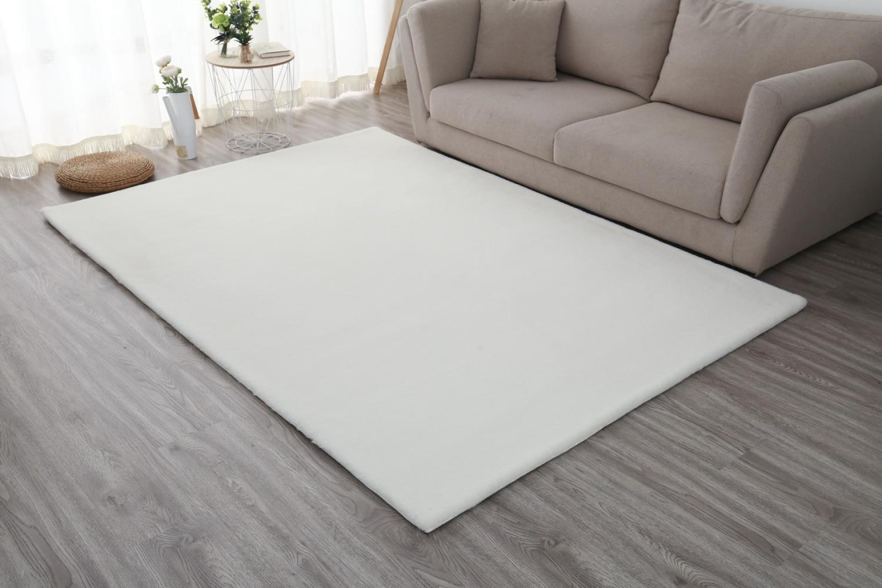 Covor Heinner Shaggy soft blanita Alb 160x230 cm