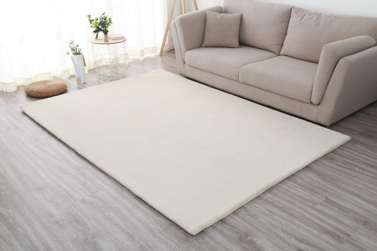 Covor Heinner Shaggy soft blanita Crem 50x90 cm