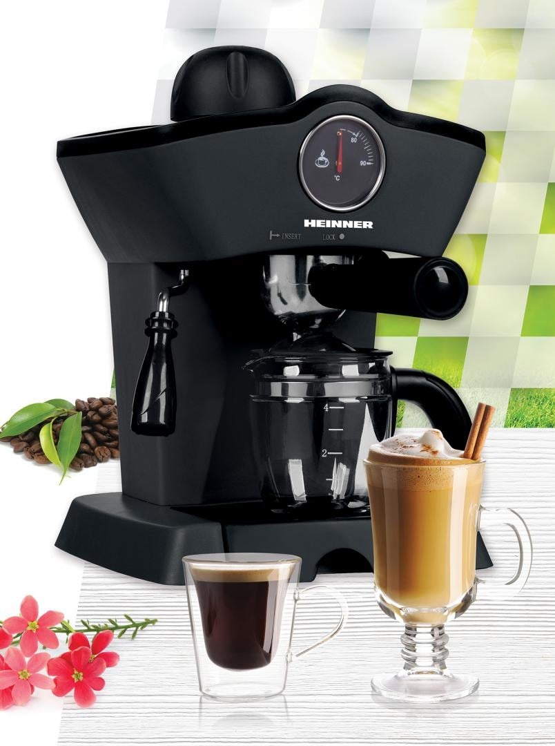 ESPRESSOR HEINNER HEM-200BK - 1 | YEO