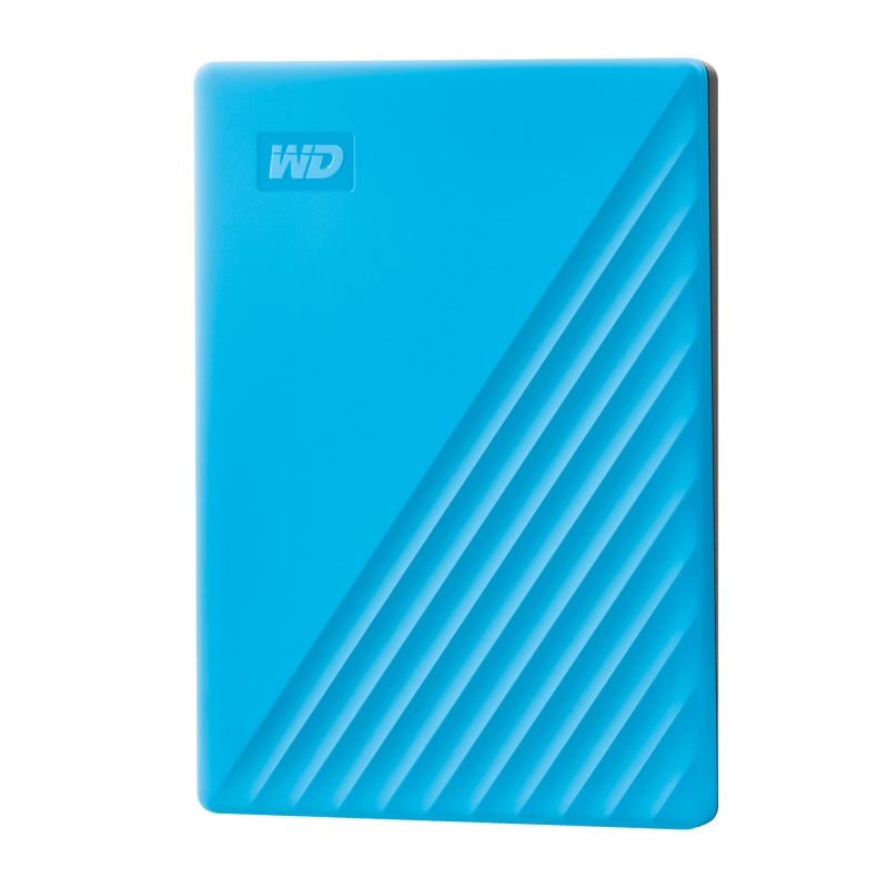 HDD extern WD My Passport, 4TB, albastru, USB 3.2