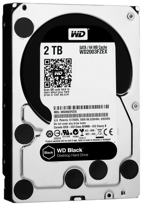 HDD WD Black 2TB SATA-III 7200rpm 64mb - 3 | YEO