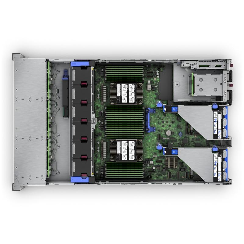 HPE ProLiant DL380 Gen11 4510 2.4GHz 12c 64GB-R 12LFF MR416i-p 2x8TB SATA HDD 2x1000W PS EMEA Server - 3 | YEO