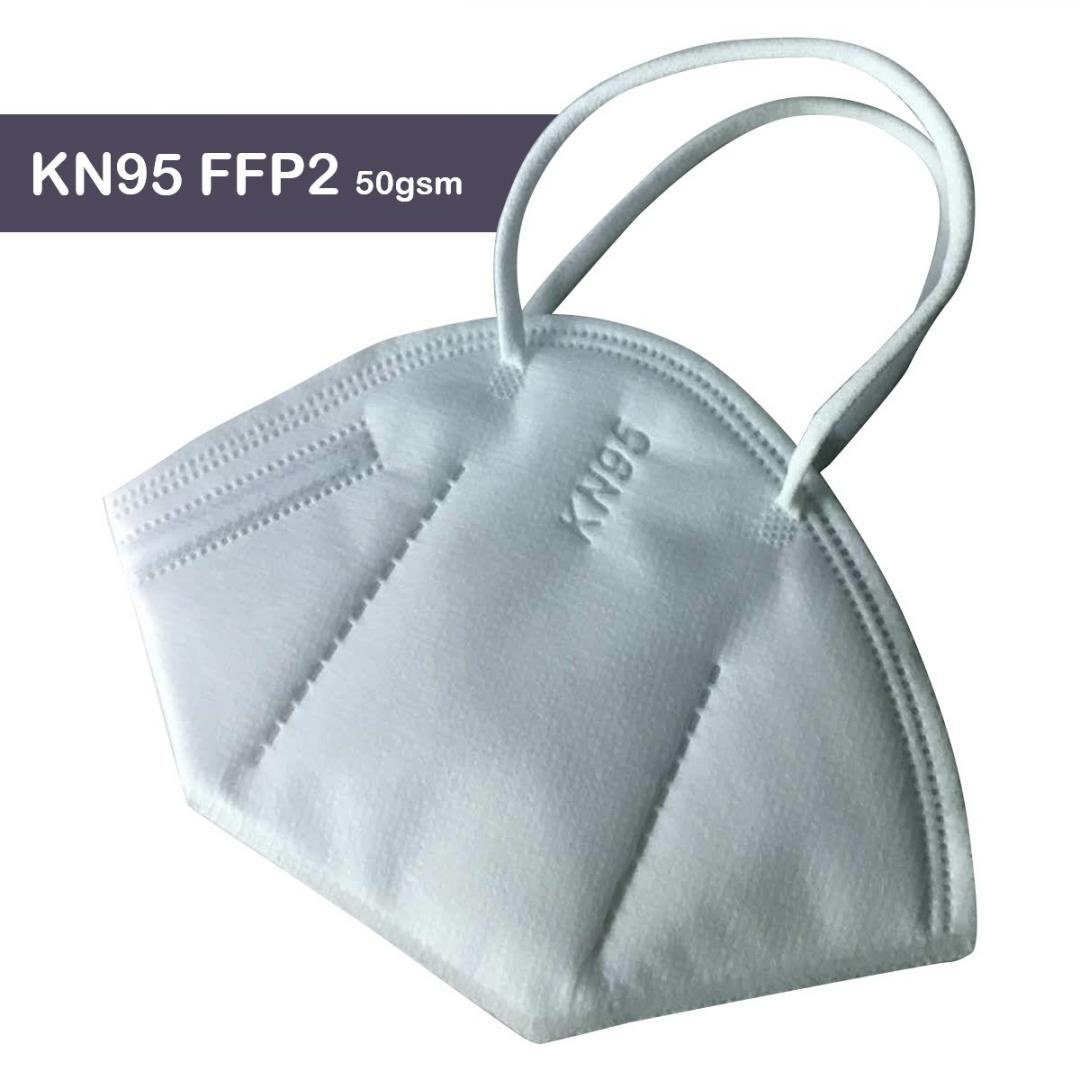 KN95 FFP2 || Masti de Protectie Respiratorie || 3D Design, 4-straturi hipoalergic 50g/m2 (nesterile), BFE≥95%, PM2.5, fixator nazal aplicat; Standard Aplicat: EN149:2001+A1:2009, PPE Directive (EU) 2016/425; set: 5 buc/blister