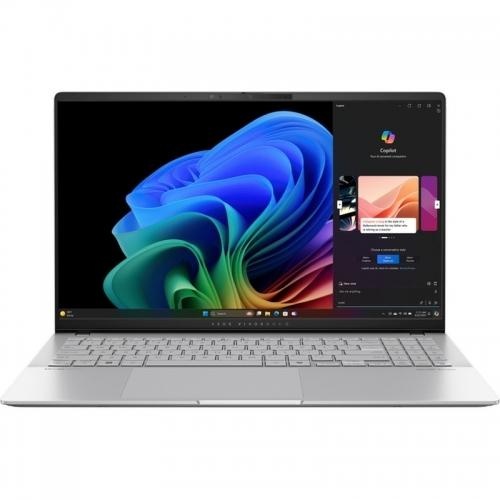 Laptop ASUS Vivobook S 15 OLED, S5507QA-MA064X, 15.6-inch, 3K (2880x 1620) OLED 16:9 aspect ratio, Qualcomm Snapdragon X Elite X1E 78 100Processor 3.4GHz, Qualcomm® Adreno™ GPU, Not Available, LPDDR5X 32GB ,1TB M.2 NVMe™ PCIe® 4.0 SSD, 120Hz refresh