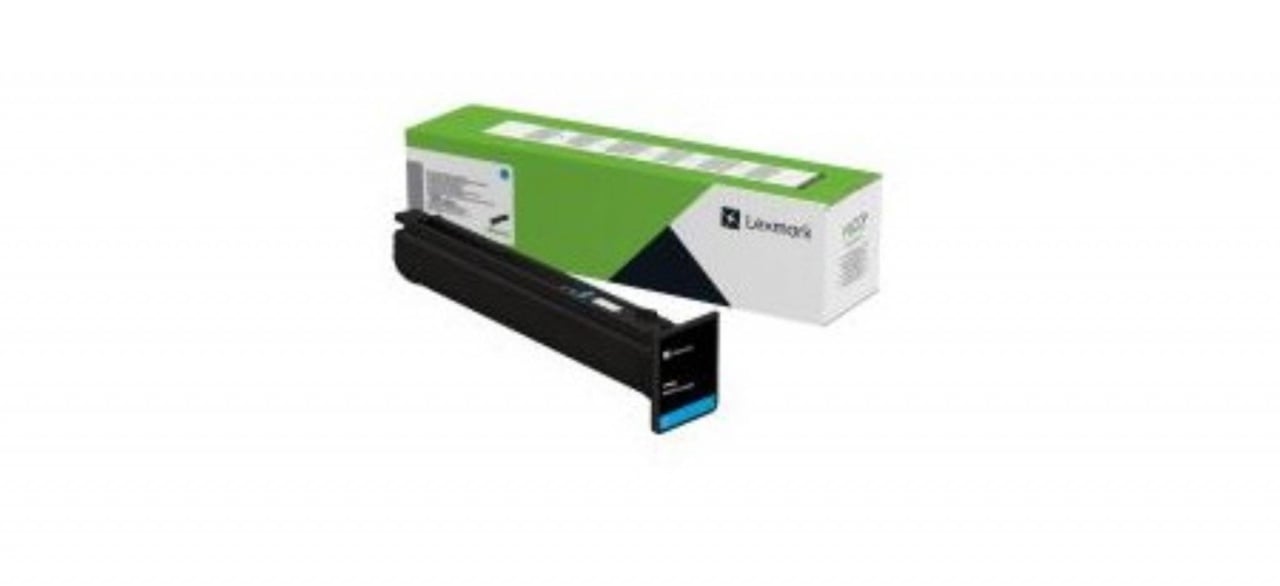 LEXMARK 46.9K CYAN TONER CARTRIDGE Return Program, Compatibil cu CX963se, CX962se, CX961se.