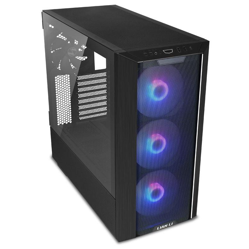 Lian Li LANCOOL III E-ATX Mid-Twr RGB negru, PCI-Slots 8, Preinstalled fans 4x 140 mm - 1 | YEO