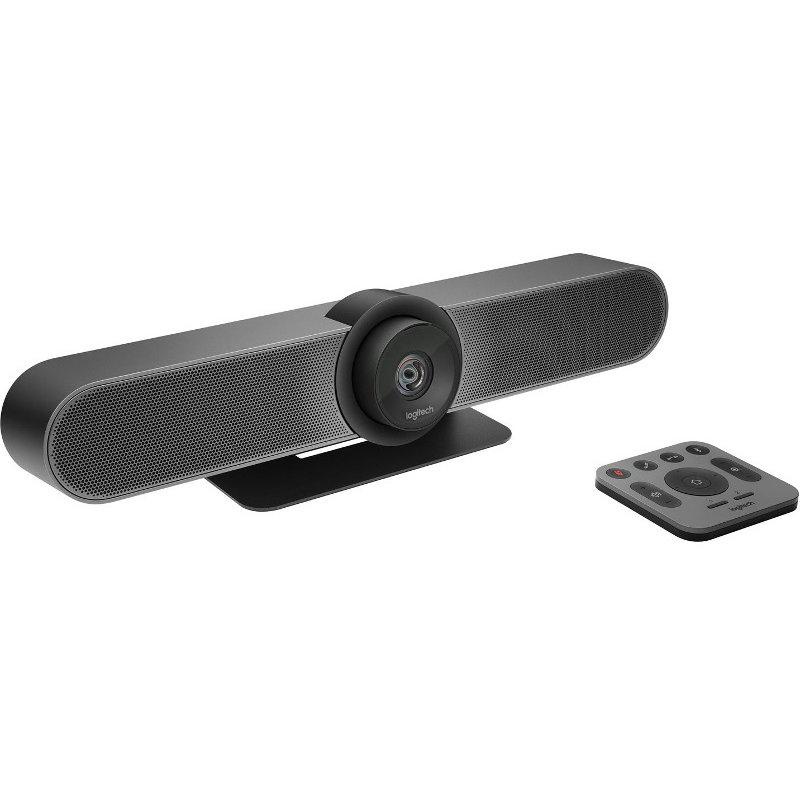 Logitech WebCam MeetUp 4K, Bluetooth, Difuzoare incorporate, telecomanda, negru - 1 | YEO