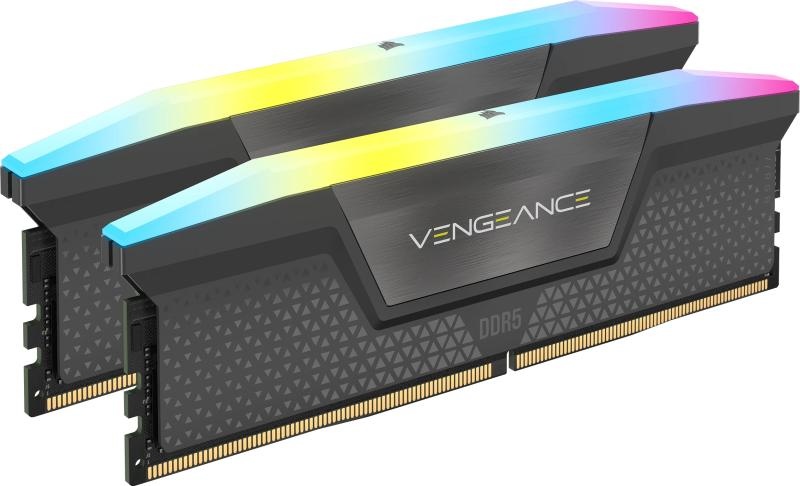 Memorie RAM Corsair Vengeance RGB 32GB DDR5 6000MHz CL36 Kit of 2