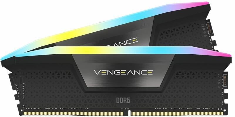 Memorie RAM Corsair Vengeance RGB 32GB DDR5 6000MHz CL36 Kit of 2 - 3 | YEO