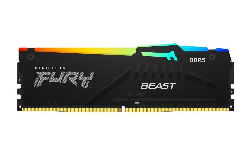 Memorie RAM Kingston FURY Beast RGB 16GB DDR5 6000MHz CL30 - 2 | YEO