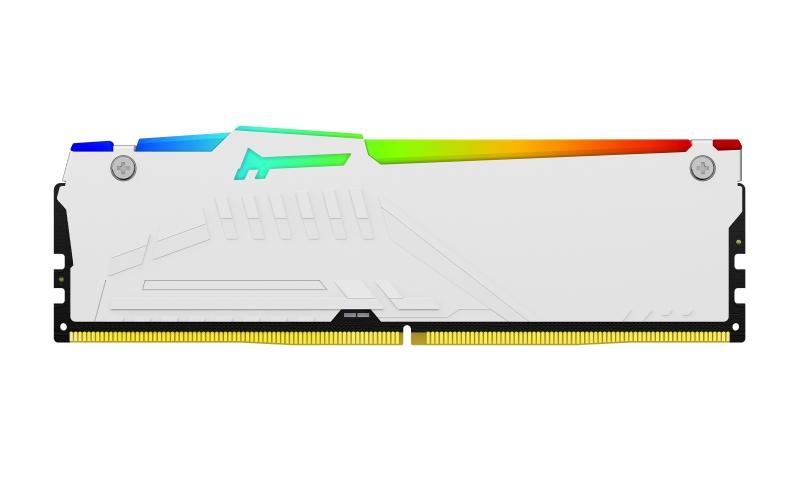 Memorie RAM Kingston FURY Beast RGB White 16GB DDR5 6000MHz CL36 - 2 | YEO