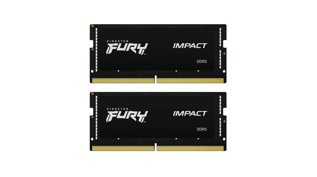 Memorie RAM notebook Kingston FURY Impact, 32GB, DDR5, 5600MHz, CL40, 1.1v, Dual Channel Kit - 1 | YEO