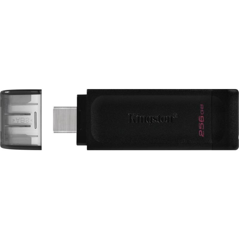 Memorie USB Flash Drive Kingston DataTraveler 70, Speed: USB-C 3.2 Gen1, 256GB - 1 | YEO