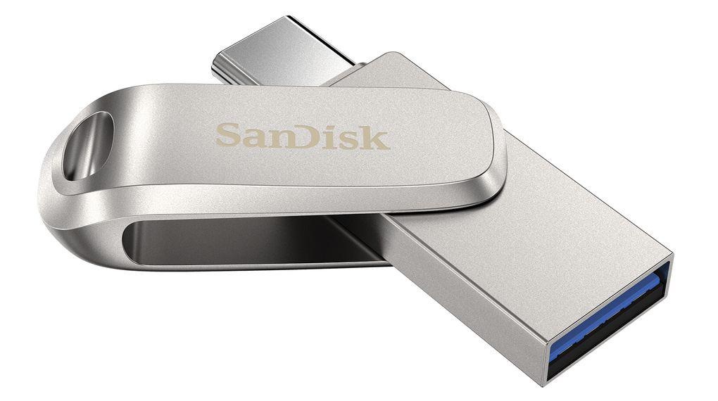 Memorie USB Flash Drive SanDisk Ultra Drive, 64GB, USB-C