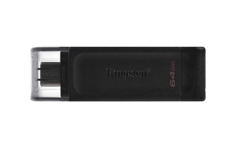 Memorie USB Kingston DataTraveler 70 64GB USB-C 3.2 – Stocare rapidă și fiabilă pentru dispozitive USB-C - 2 | YEO