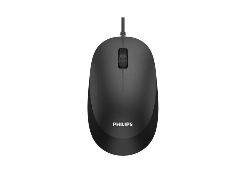 Mouse Philips SPK7207BL, USB 2.0, optic, 1000 DPI, 1.5m, negru - 3 | YEO