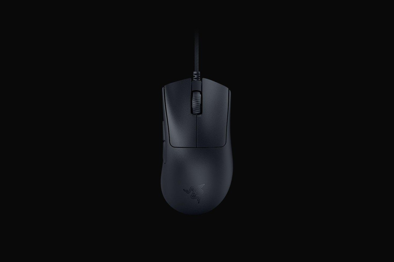 Mouse Razer Deathadder V3 - Ergonomic cu fir, 30000 DPI, negru