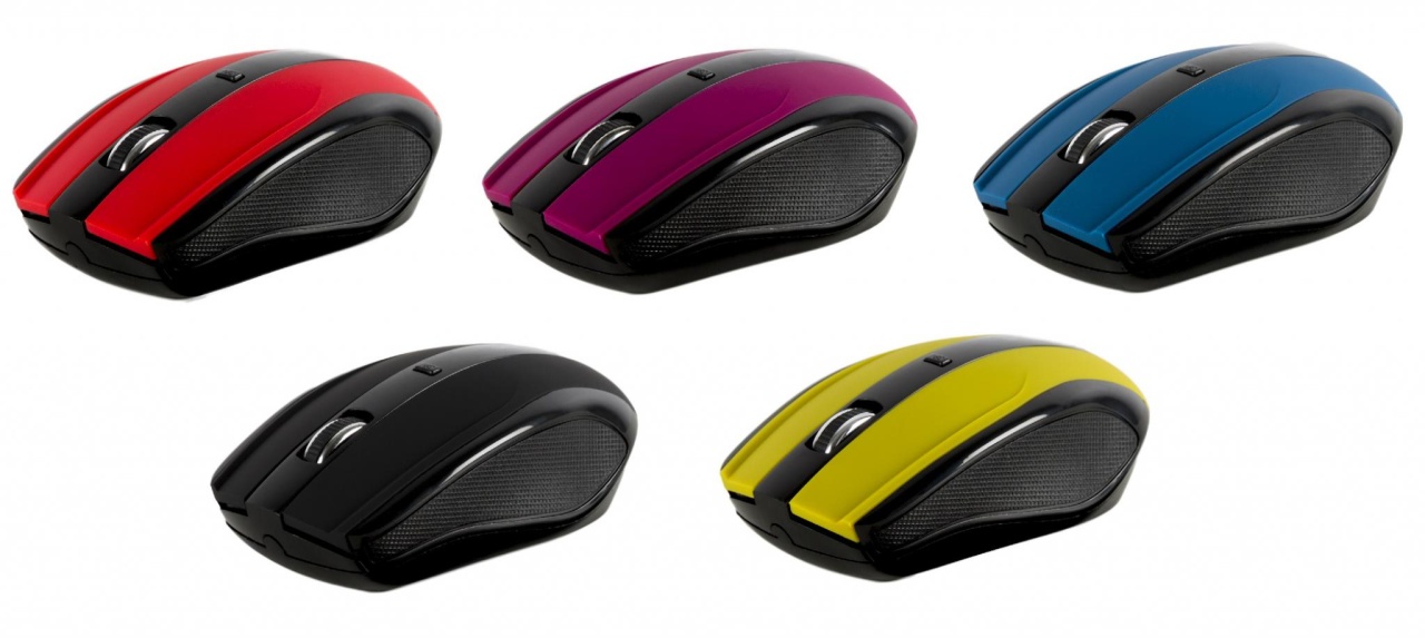 Mouse Serioux, Rainbow 400, fara fir, USB, senzor optic, distanta de operare; 10m, precizie: 1000/1600DPI ajustabila, 4 butoane, 2x baterie AAA, sisteme de operare: Windows / Mac OS / Linux, albastru - 2 | YEO