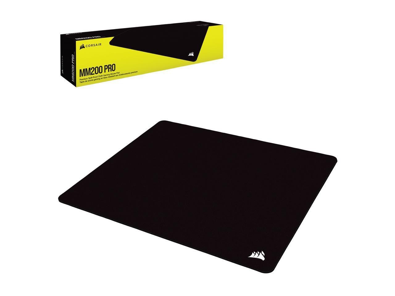 Mousepad Gaming Corsair MM200 PRO Premium Spill-Proof Cloth— Heavy XL, NEGRU