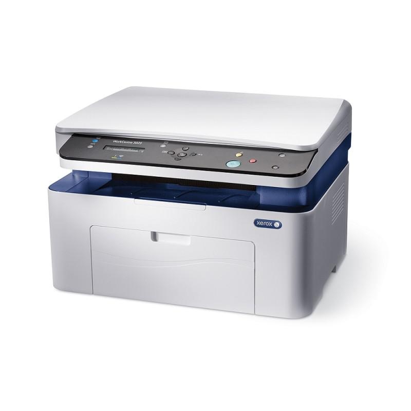 Multifunctional laser mono Xerox WorkCentre 3025V_BI, Dimensiune A4, Viteza max 20 ppm, Rezolutie max 1200x1200 dpi, fpo 8.5s, Memorie 128MB, GDI, Alimentare cu hartie tava 150 coli; copy: max 600x600dpi, fco 10 sec; scan : max 600x600dpi, color, scan to