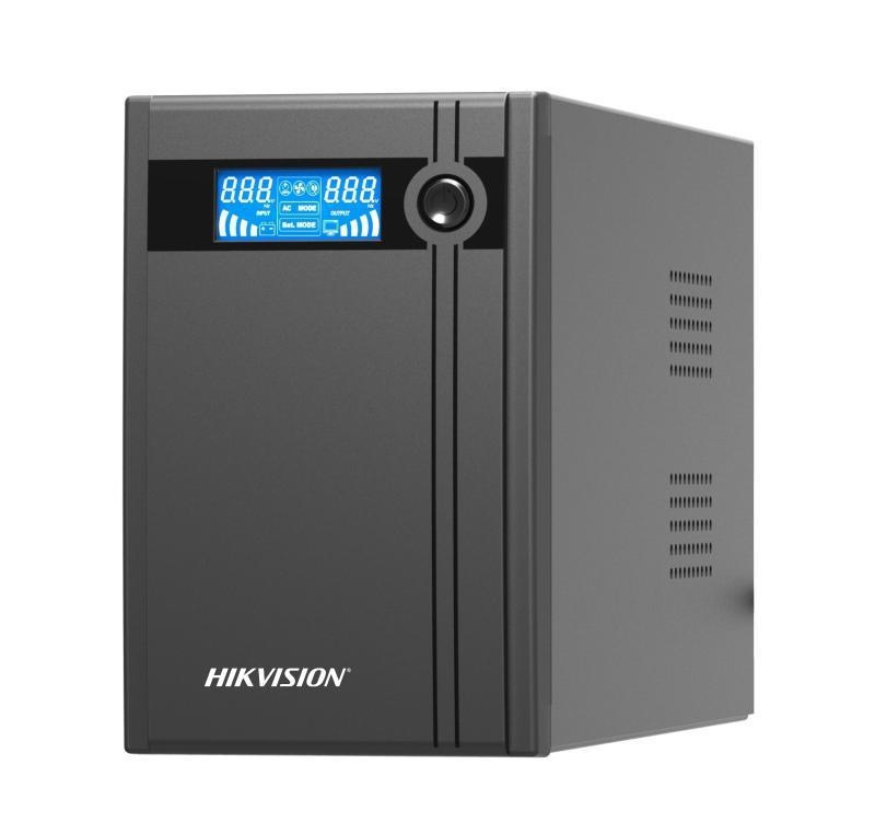 Oversea UPS Hikvision DS-UPS2000; capacitate UPS: 2000 VA / 1200 W, input voltage range: 140 VAC to 290 VAC, frecventa input: 50/60 Hz self- adaptive, tip plug: AU TYPE I, output voltage range: 210 VAC to 235 VAC, frecventa output: 50 Hz ± 0.5 Hz, tip