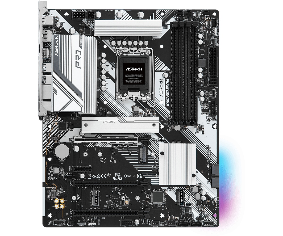 Placa de baza Asrock B760 Pro RS LGA1700, 4x DDR4 - 1 | YEO