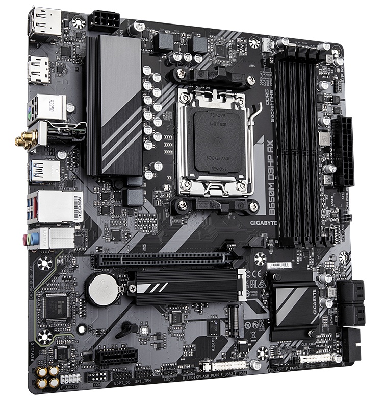 Placa de baza GIGABYTE B650M D3HP AX AM5 - 1 | YEO