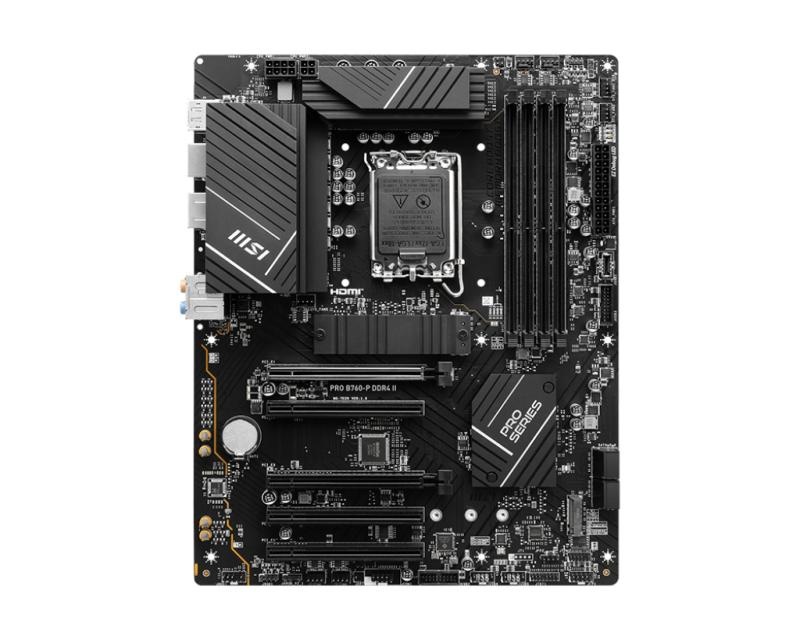 Placa de baza MSI PRO B760-P DDR4 II LGA1700 - 4 | YEO