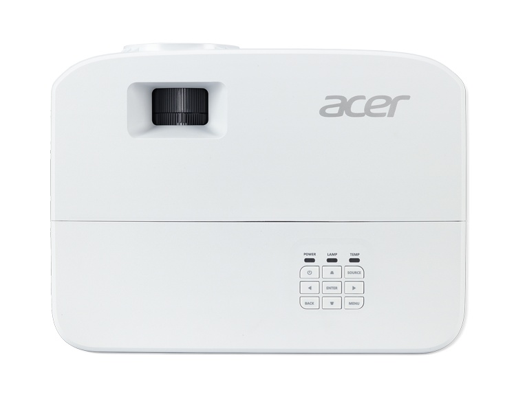 Proiector ACER P1157i, DLP 3D Ready, SVGA 800* 600, up to WUXGA 1920* 1200, 4800 lumeni, 4:3/ 16:9, 20.000:1, zoom optic 1.1x, dimensiune maxima imagine 300