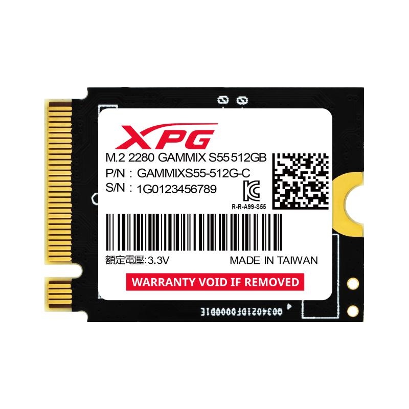 SSD Adata XPG Gammix S55 512GB PCI Express 4.0 x4 M.2 2230 - 1 | YEO