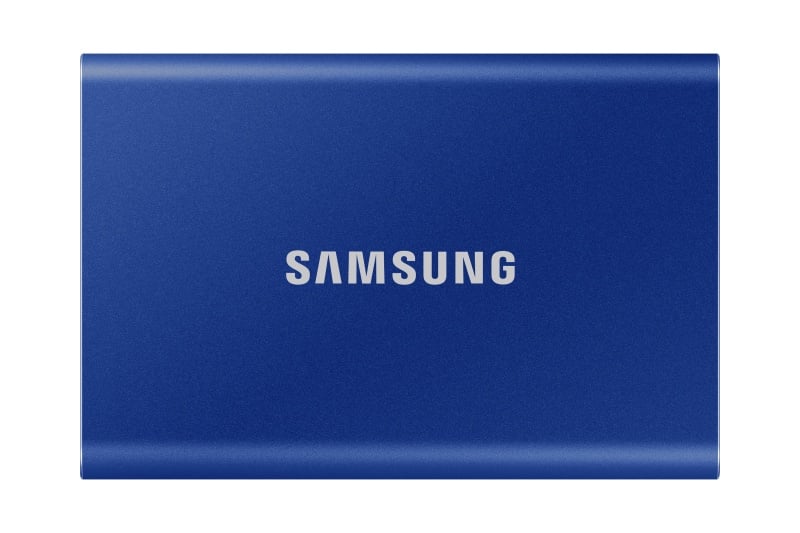 SSD Extern Samsung T7, 2TB, Blue, USB 3.1