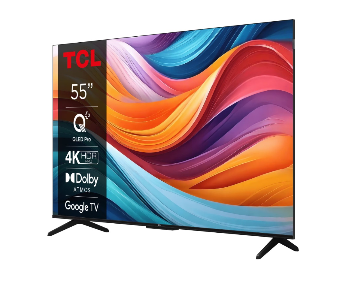 Televizor TCL QLED 55T7B, 139 cm, Smart Google TV, 4K Ultra HD, Clasa F - 2 | YEO