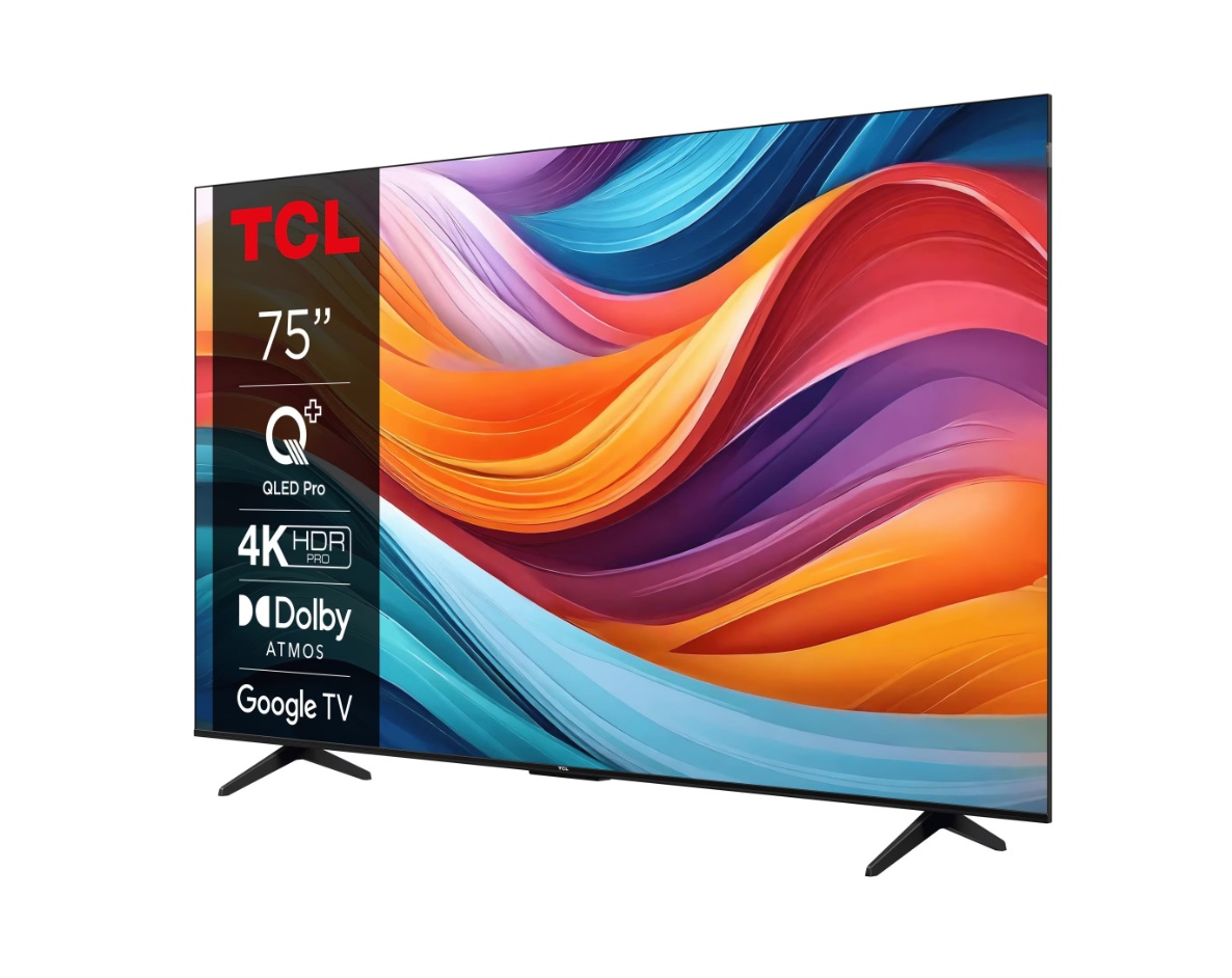 Televizor TCL QLED 75T7B, 189 cm, Smart Google TV, 4K Ultra HD, Clasa F - 2 | YEO