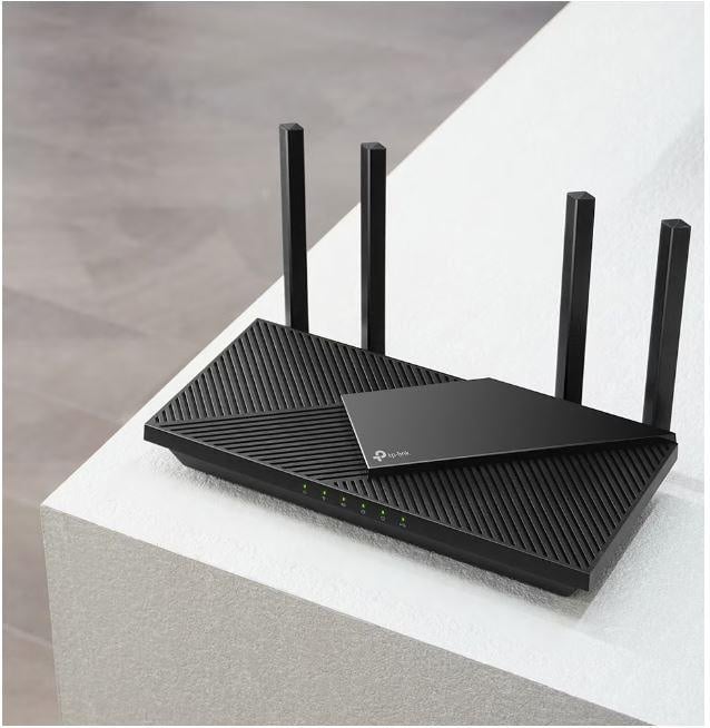 TP-Link Wireless Router, ARCHER AX55 PRO ;dual band AX3000 5 GHz: 2402 Mbps (802.11ax), 2.4 GHz: 574 Mbps(802.11ax), Standard and Protocol: IEEE 802.11ax/ac/n/a 5 GHz, IEEE 802.11ax/n/b/g 2.4 GHz, 4 x Antene Externe fixe, 1× Port WAN/LAN Gigabit de 2.5, - 3 | YEO