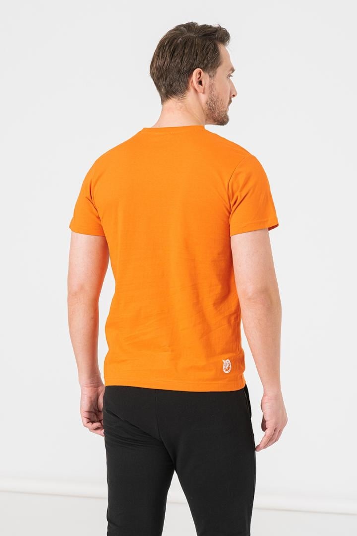 TRICOU CERB FAMILIE BARBATI ORANGE-M - 2 | YEO