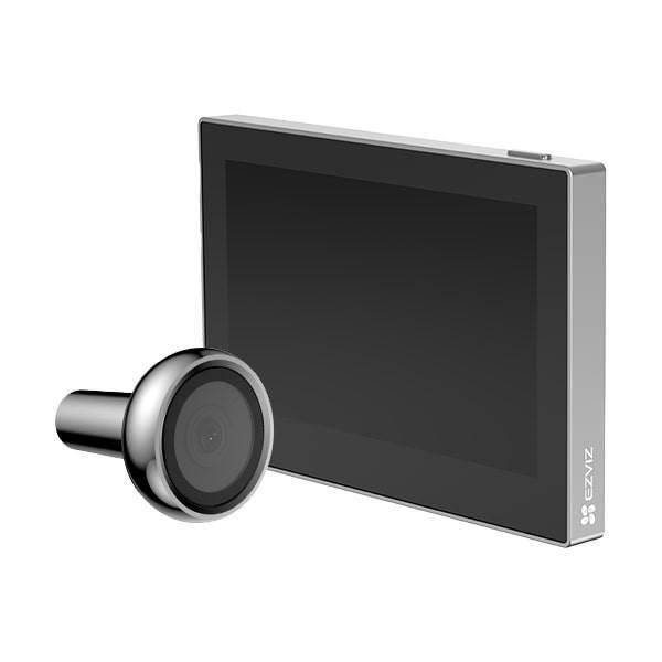 Vizor wireless conectare Wifi Ecran: color de interior de 4,3 inchi Rezolutie: 2MP Unghi vizualizare: 146° (diagonala) Baterie: litiu, reincarbabila 2.200 mAh Wifi: frecventa 2,4 GHz Grosime usa:cuprinse intre 35 si 105 mm si diametre ale vizorului de 14