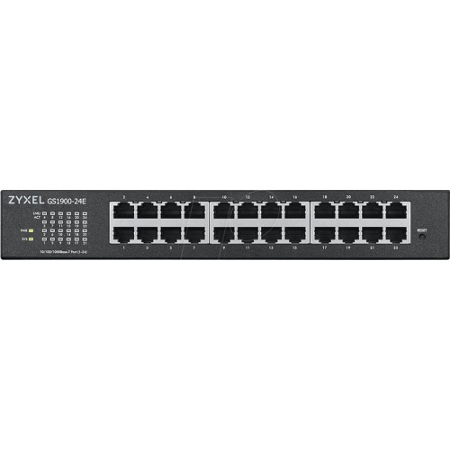 Zyxel GS1900-24, 24-port GbE L2, 24 Port Smart Switch, rackmount, - 1 | YEO