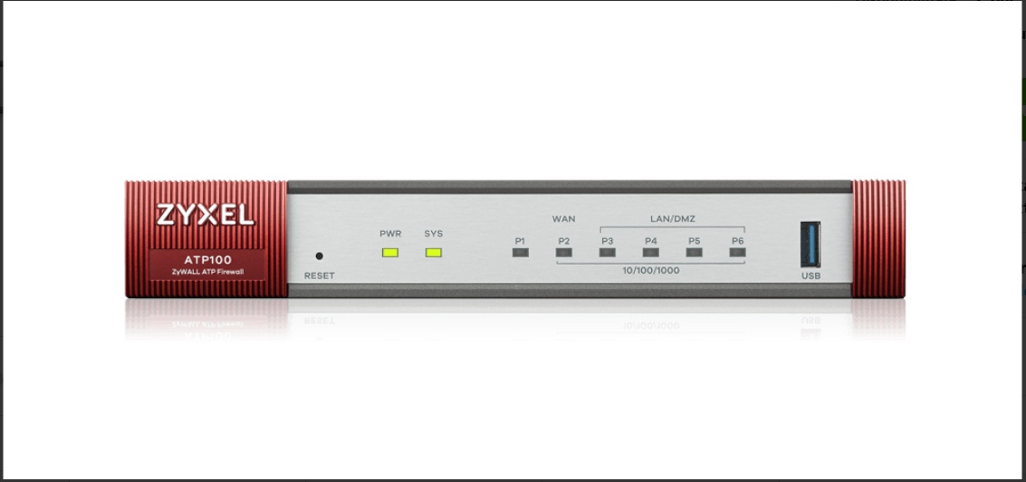 Zyxel USGFLEX100 Security Gateway V2, 10/100/1000 Mbps RJ-45 ports, 4 x LAN/DMZ 1 x WAN,1x USB 3.0, 900Mbps, 12V DC, 2A max, VPN IKEv2, IPSec, SSL, L2TP/IPSec. - 2 | YEO