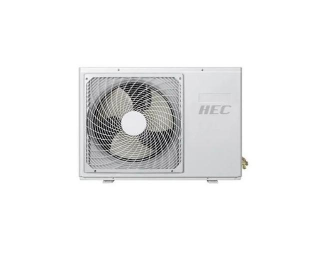 Aparat de aer conditionat HEC HEC68T0-IN 24000 BTU, zgomot redus 24 db, self clean, WIFI, tehnologie inverter, dry function, alb (unitate externa)