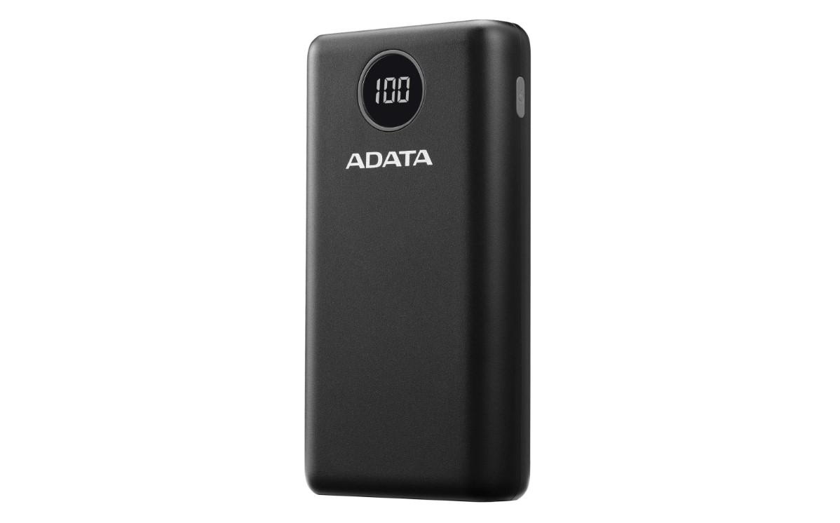 Baterie portabila Adata AP20000, 20000mAh, 2x USB, 1x USB-C,Power Delivery, Quick Charge - 1 | YEO