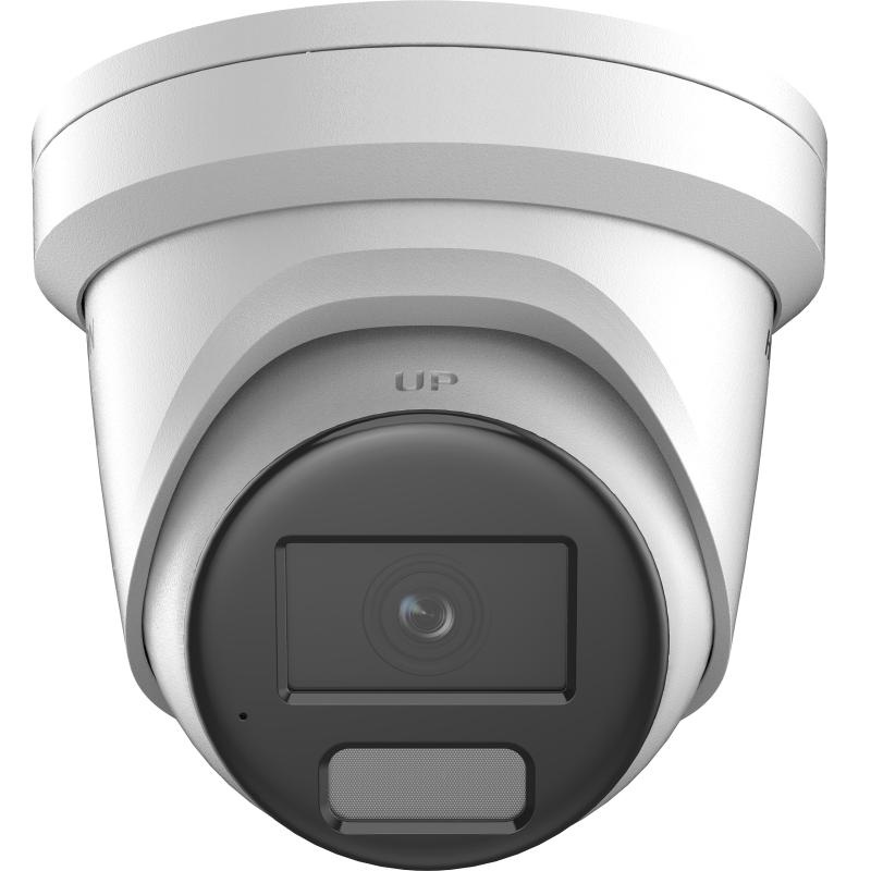 Camera de supraveghere IP Turret 8MP Hikvision DS-2CD2387G2H-LIU(2.8MM) (EF), lentila fixa: 4mm, iluminare min: Color: 0.0008 Lux @ (F1.0, AGC ON),0 Lux, IR: 40m, microfon incorporat, slot card de memorie: microSD/microSDHC/microSDXC maxim 512GB, alarma