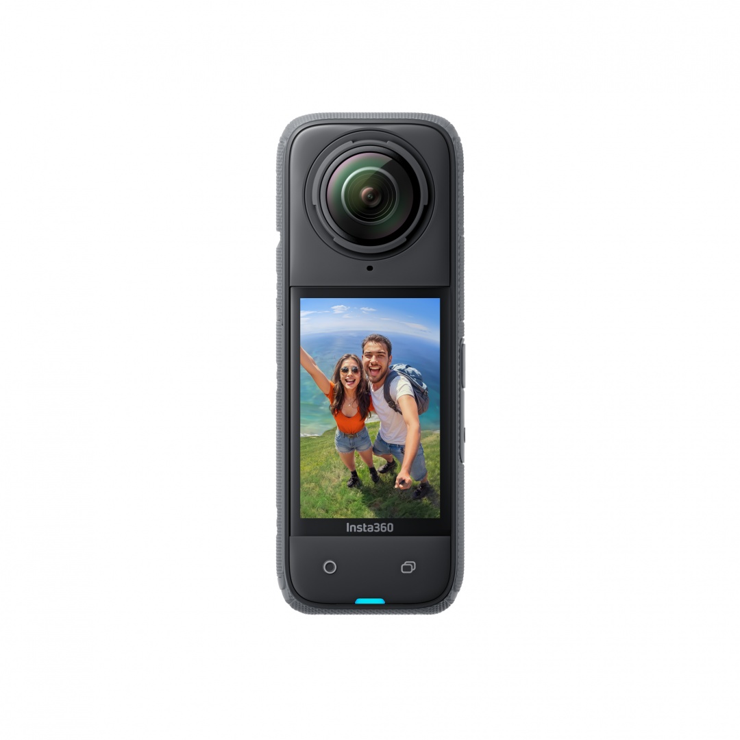 Camera video sport Insta360 X4 360°, rezolutie senzor 72 Mpx, diafragma f/1.9, focusare automata, sensibilitate ISO, capacitate acumulator 2290 mAh, functii senzor giroscop, rezistent la umiditate, fotografiere 360°, inregistrare 360°, negru - 2 | YEO