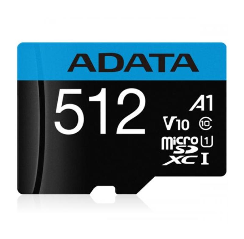 Card de Memorie Adata 512GB citire 100 MB/s, scriere 25 MB/s, clasa de viteza 10 - 1 | YEO